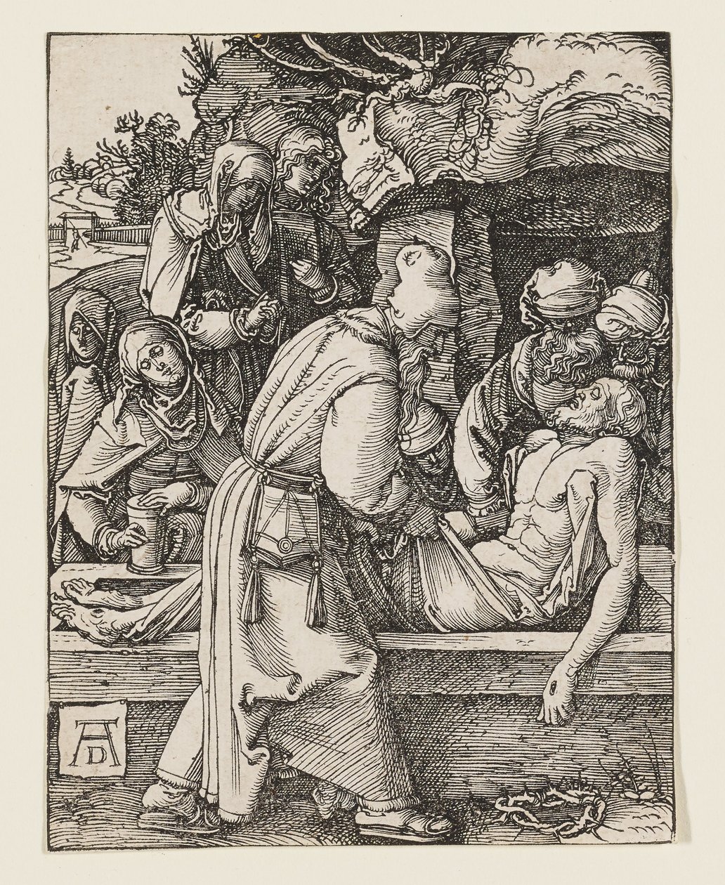 Gravleggelsen av Albrecht Dürer