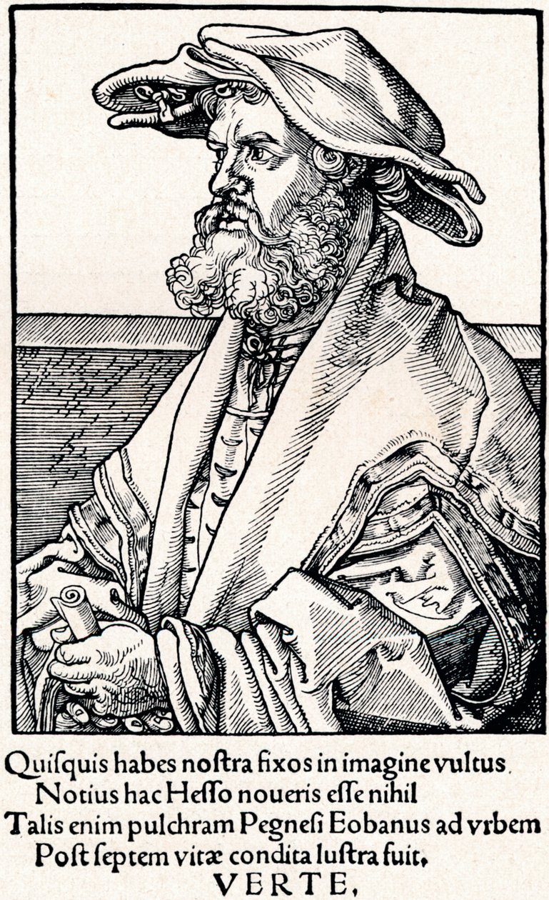 Eobanus Hessen, 1527 1906 av Albrecht Dürer