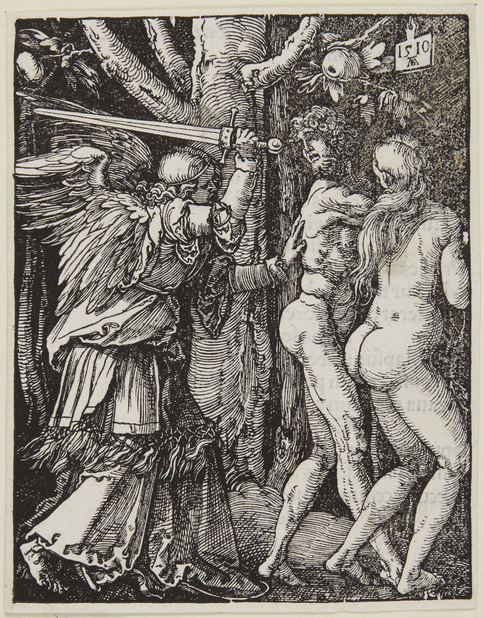 Utdrivelsen fra Paradiset av Albrecht Dürer