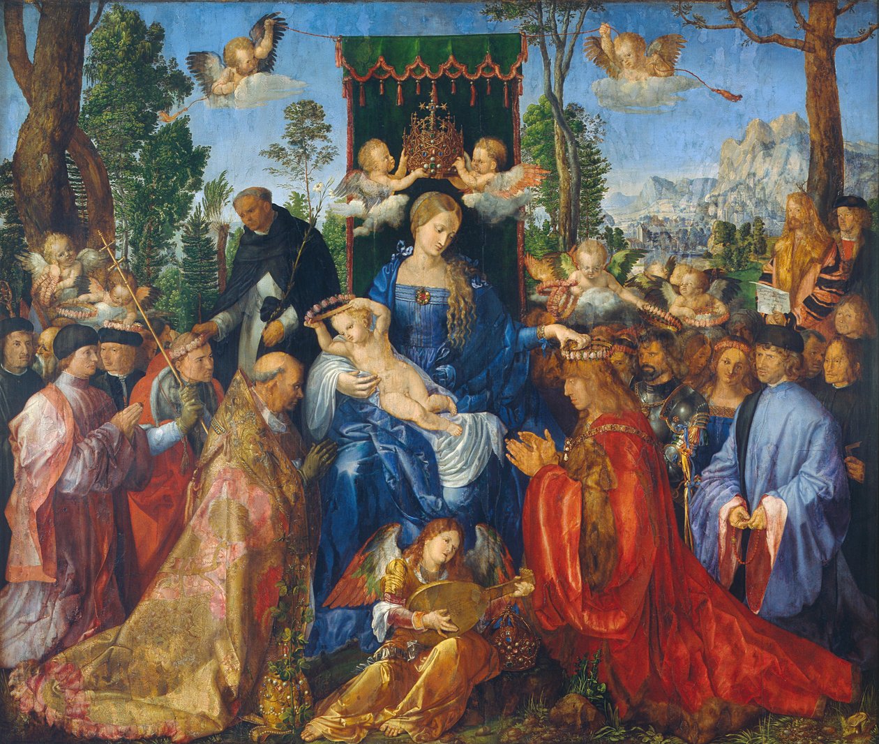 Rosenkransfesten av Albrecht Dürer