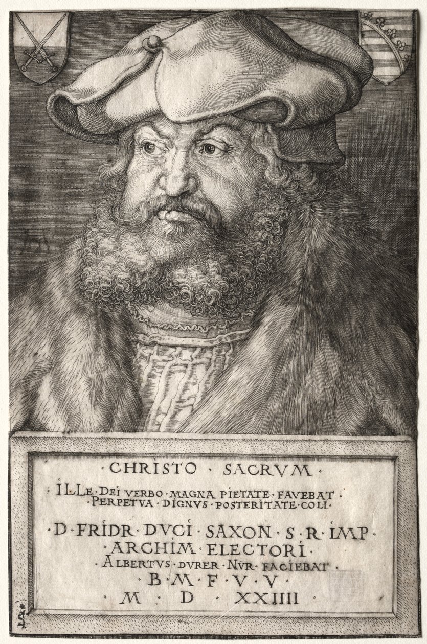 Fredrik den vise, kurfyrst av Sachsen av Albrecht Dürer