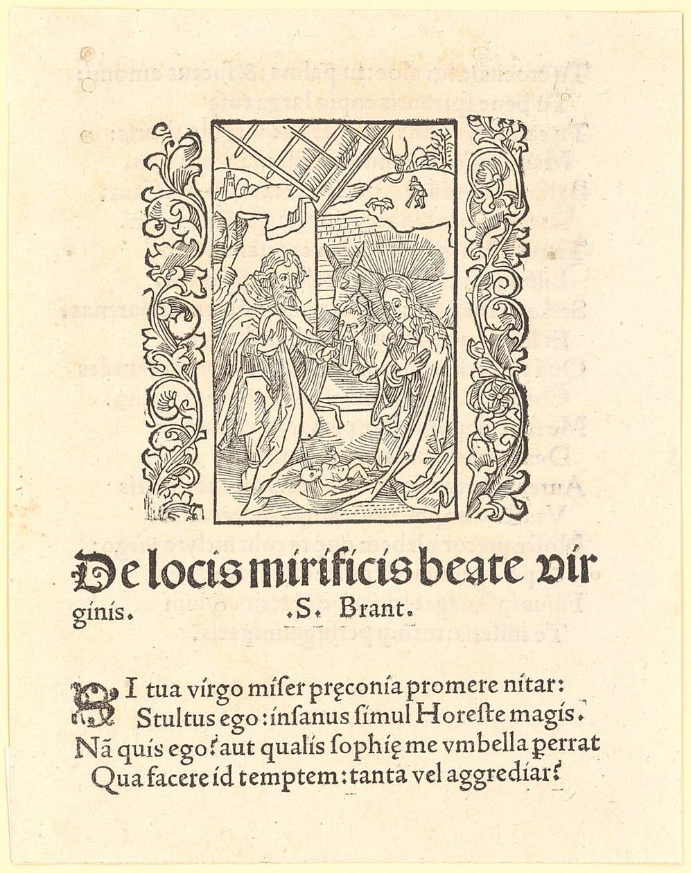 Kristi fødsel av Albrecht Dürer