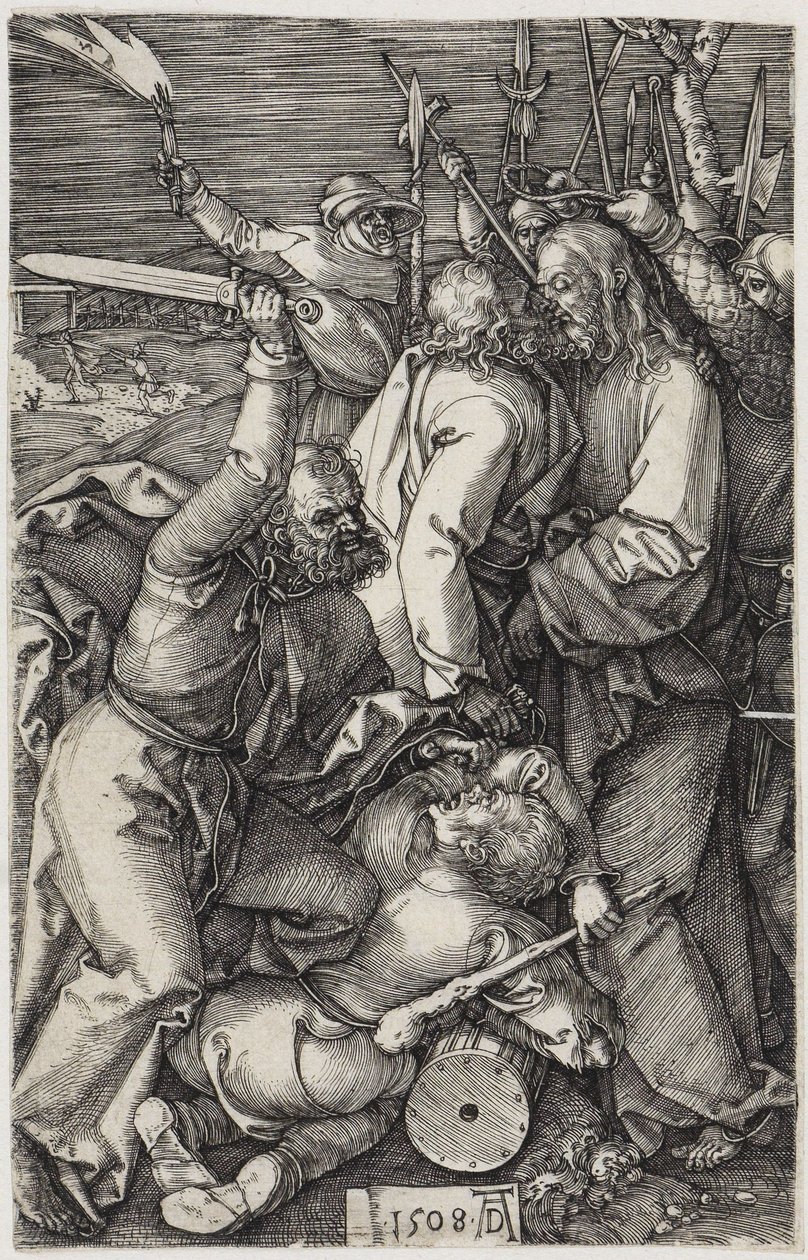 Kristi arrestasjon av Albrecht Dürer