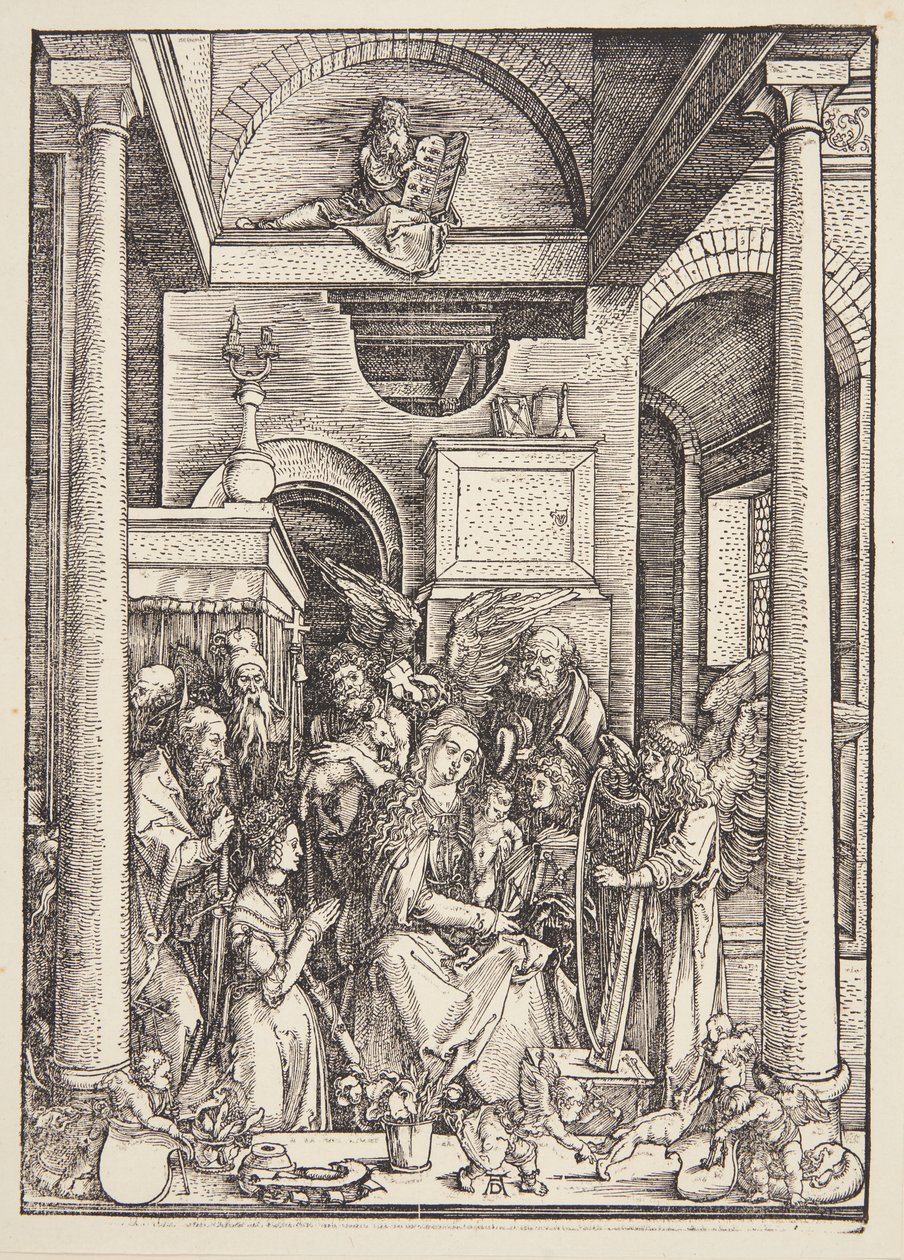 Glorifisering av jomfruen av Albrecht Dürer
