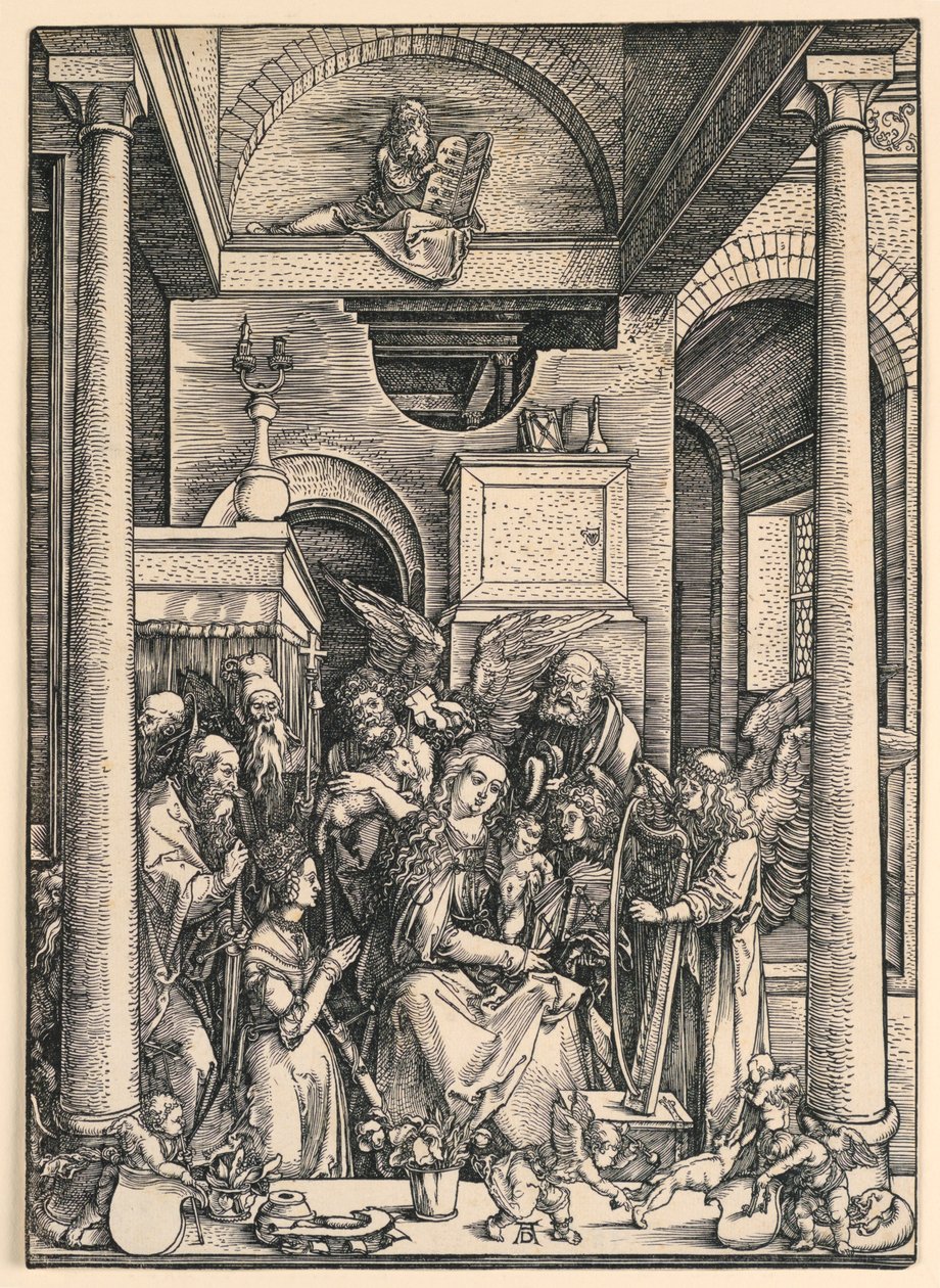 Glorifisering av jomfruen av Albrecht Dürer
