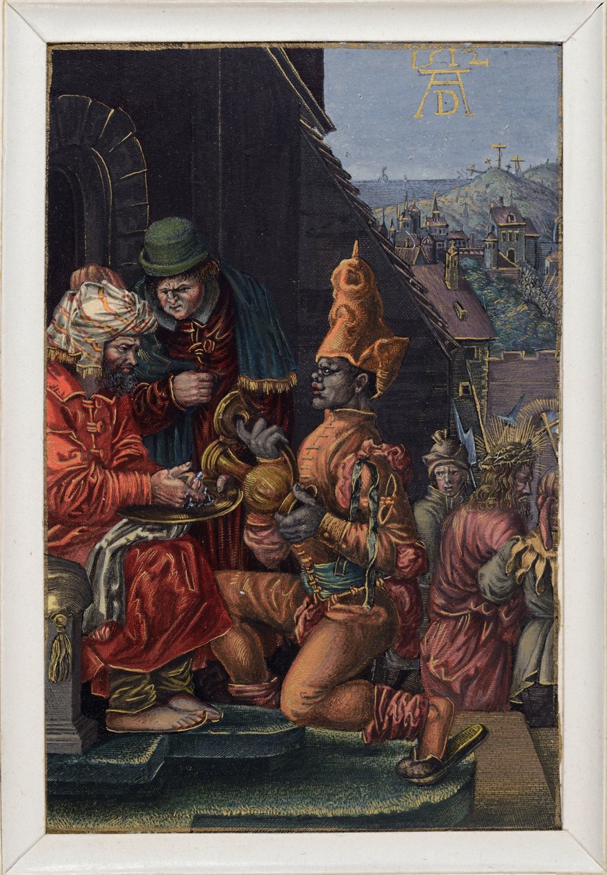 Pilatus vasker hendene sine av Albrecht Dürer
