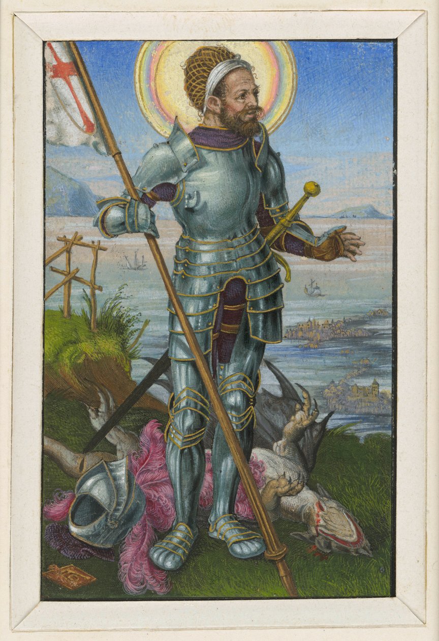 Sankt Georg til fots av Albrecht Dürer