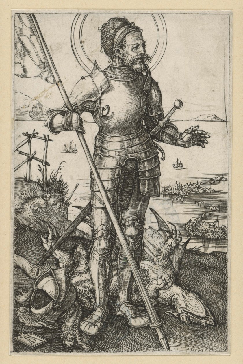 Sankt Georg til fots av Albrecht Dürer