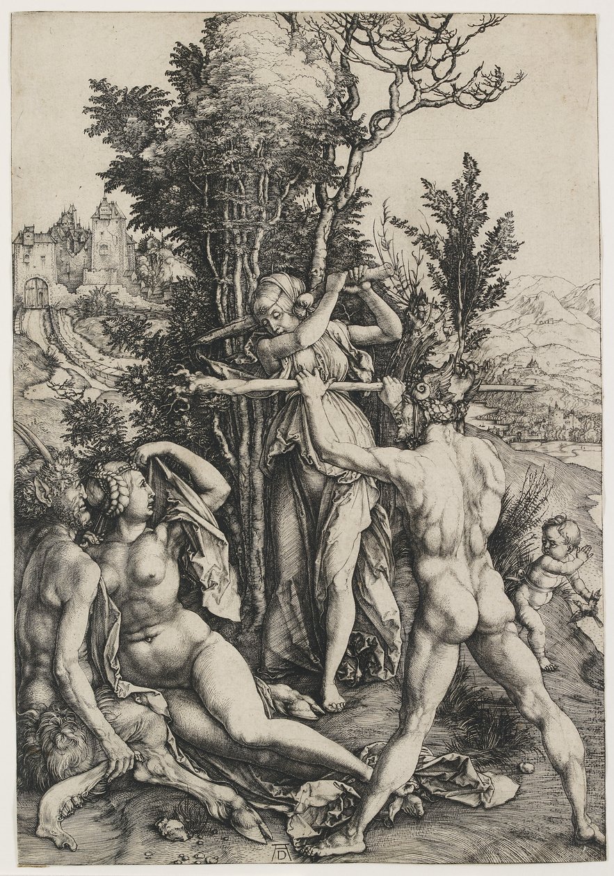 Herkules, 1498 av Albrecht Dürer