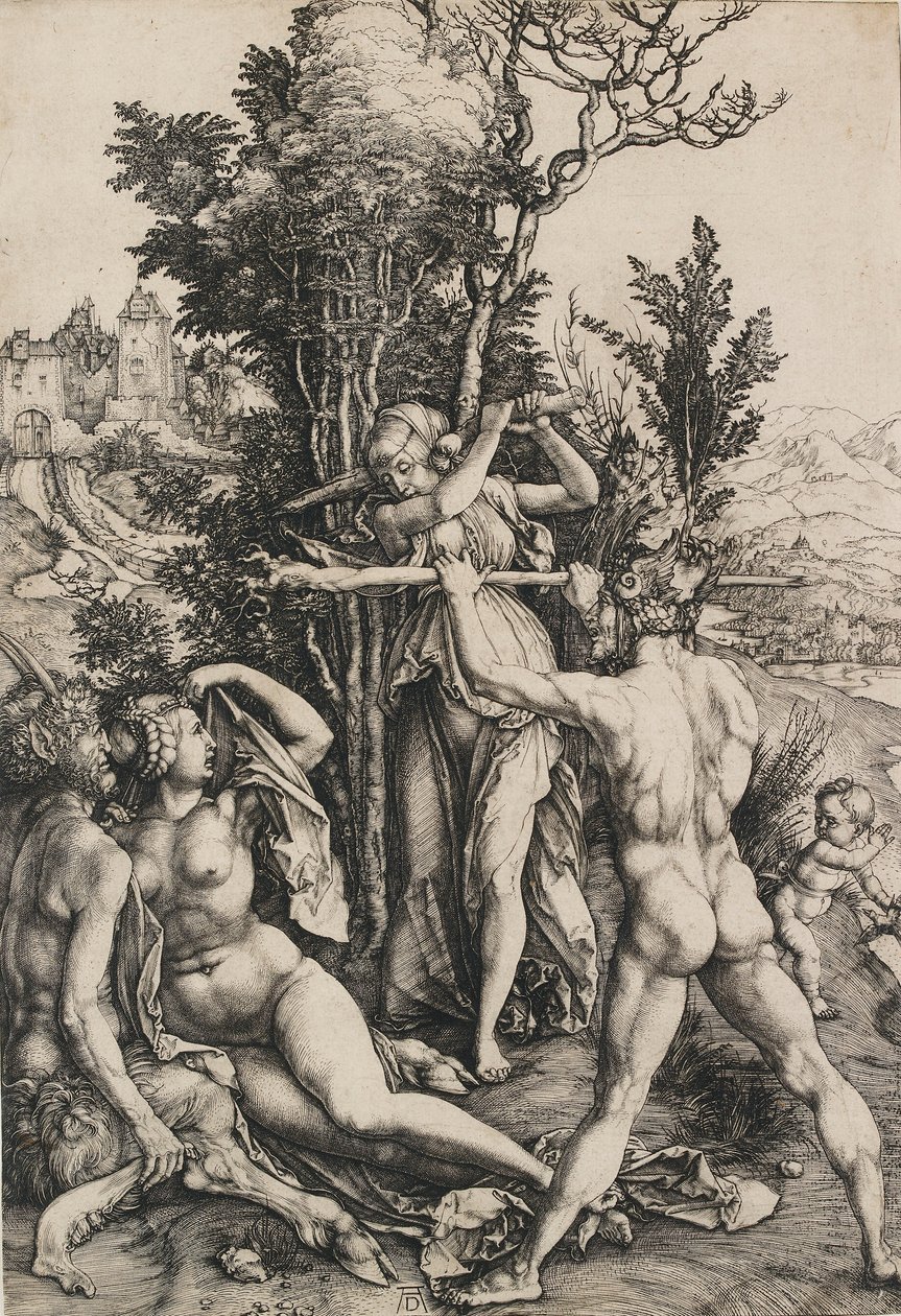 Herkules, c1498 av Albrecht Dürer