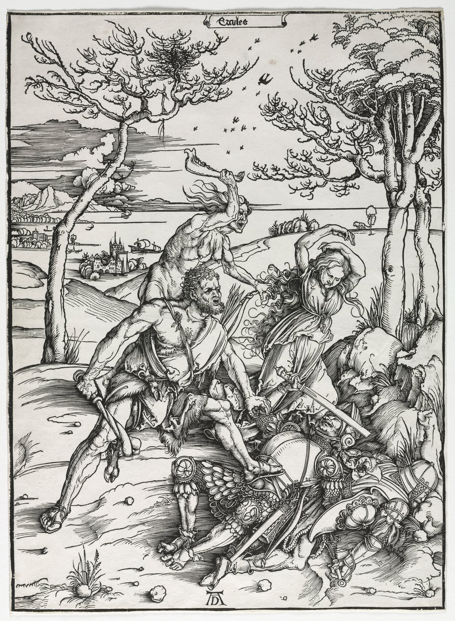 Hercules, ca. 1496-1497. av Albrecht Dürer