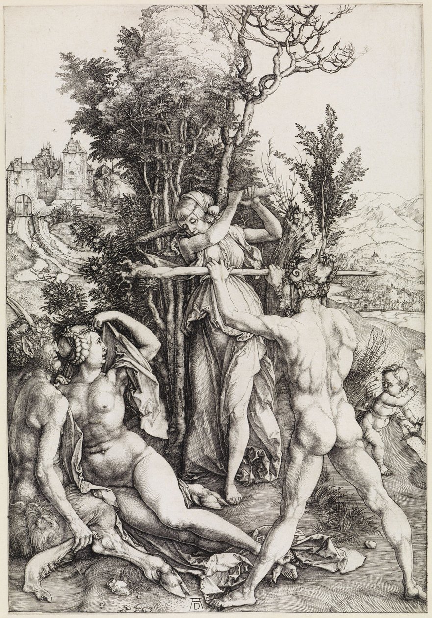 Herkules ved veiskillet (Sjalusien) av Albrecht Dürer