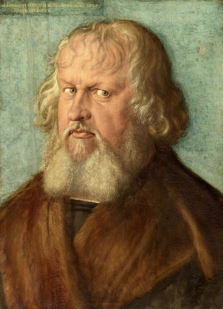 Hieronymus Holzschuher (1469-1529) med lokk av Albrecht Dürer