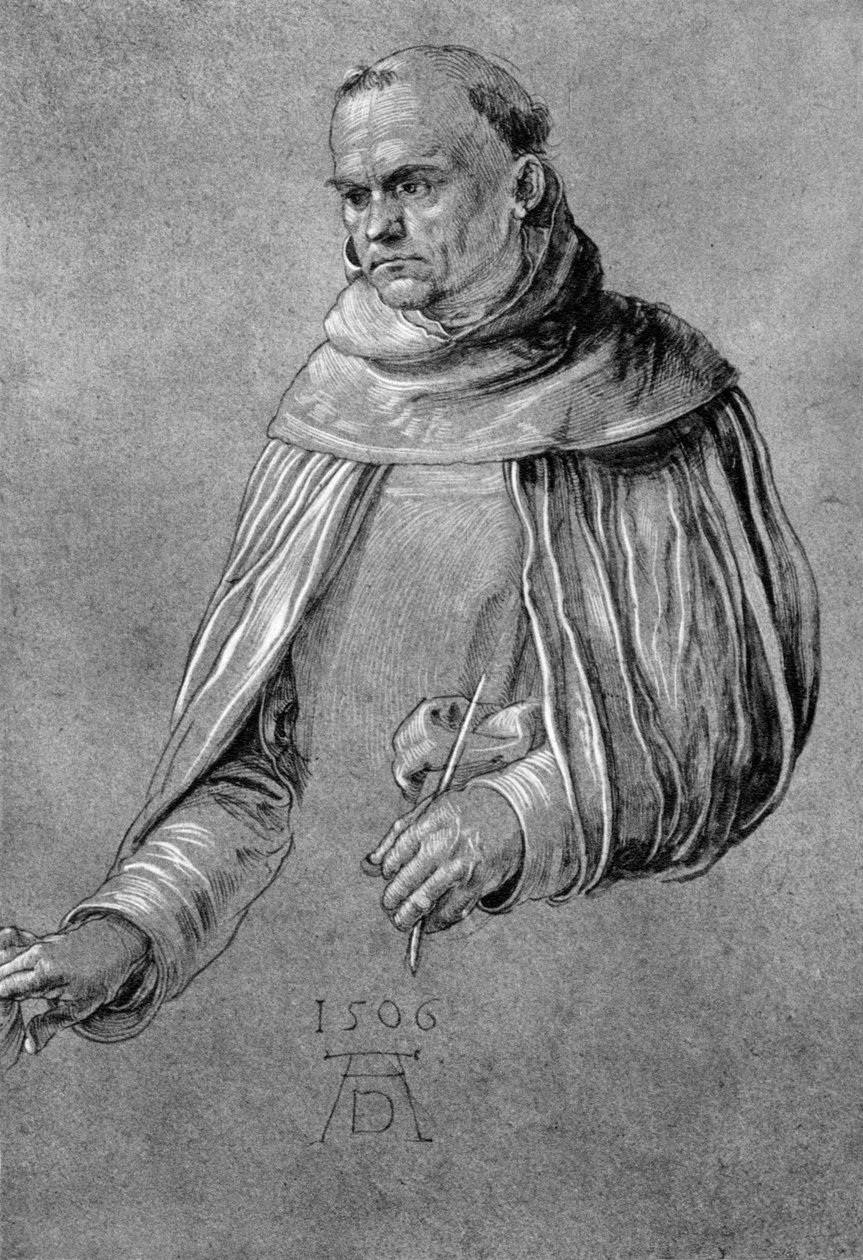 Hellige Dominicus, 1506, 1936 av Albrecht Dürer