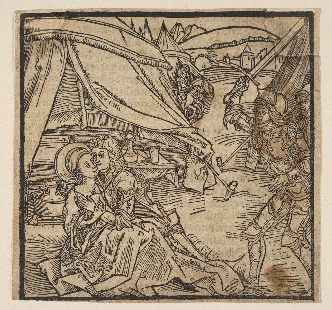 Illustrasjon fra «Ridderen von Turn» av Albrecht Dürer