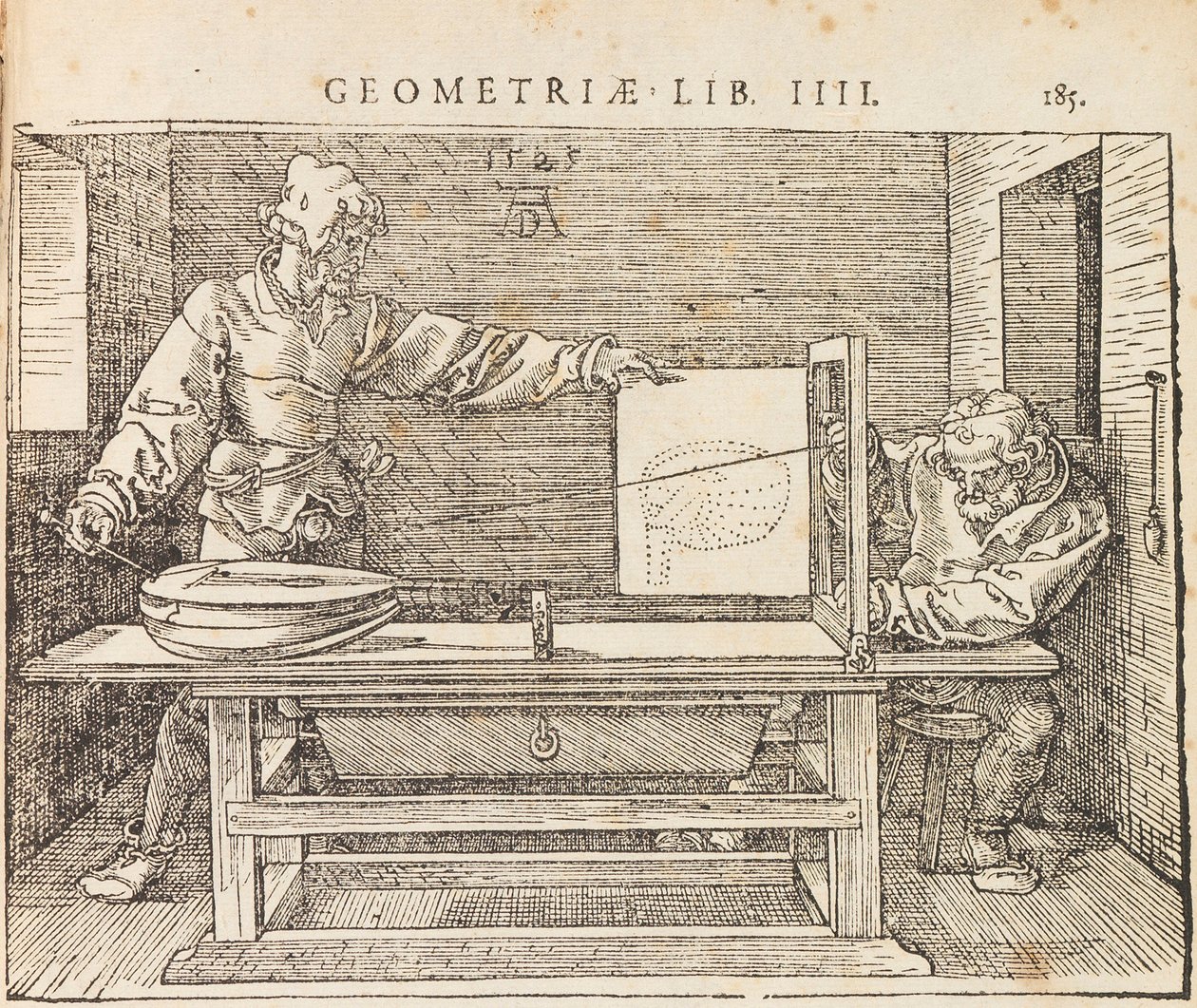 Institutionum geometricae libri quatuor, 1528 av Albrecht Dürer