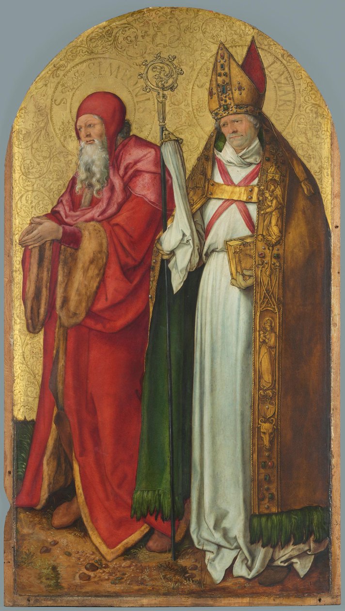 Jabach-altertavlen: den hellige Simeon og Lasarus av Albrecht Dürer
