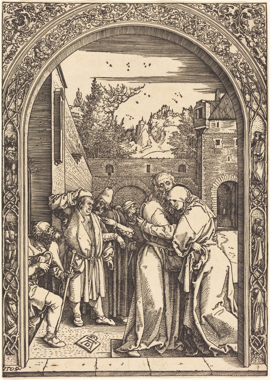 Joakim og Anna ved Den gylne port av Albrecht Dürer