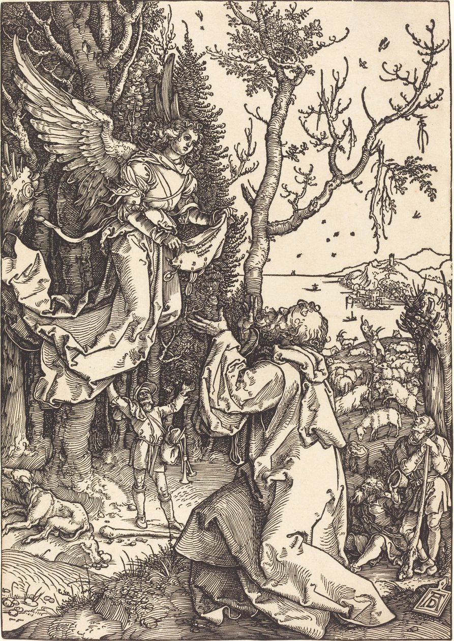 Joachim og engelen av Albrecht Dürer