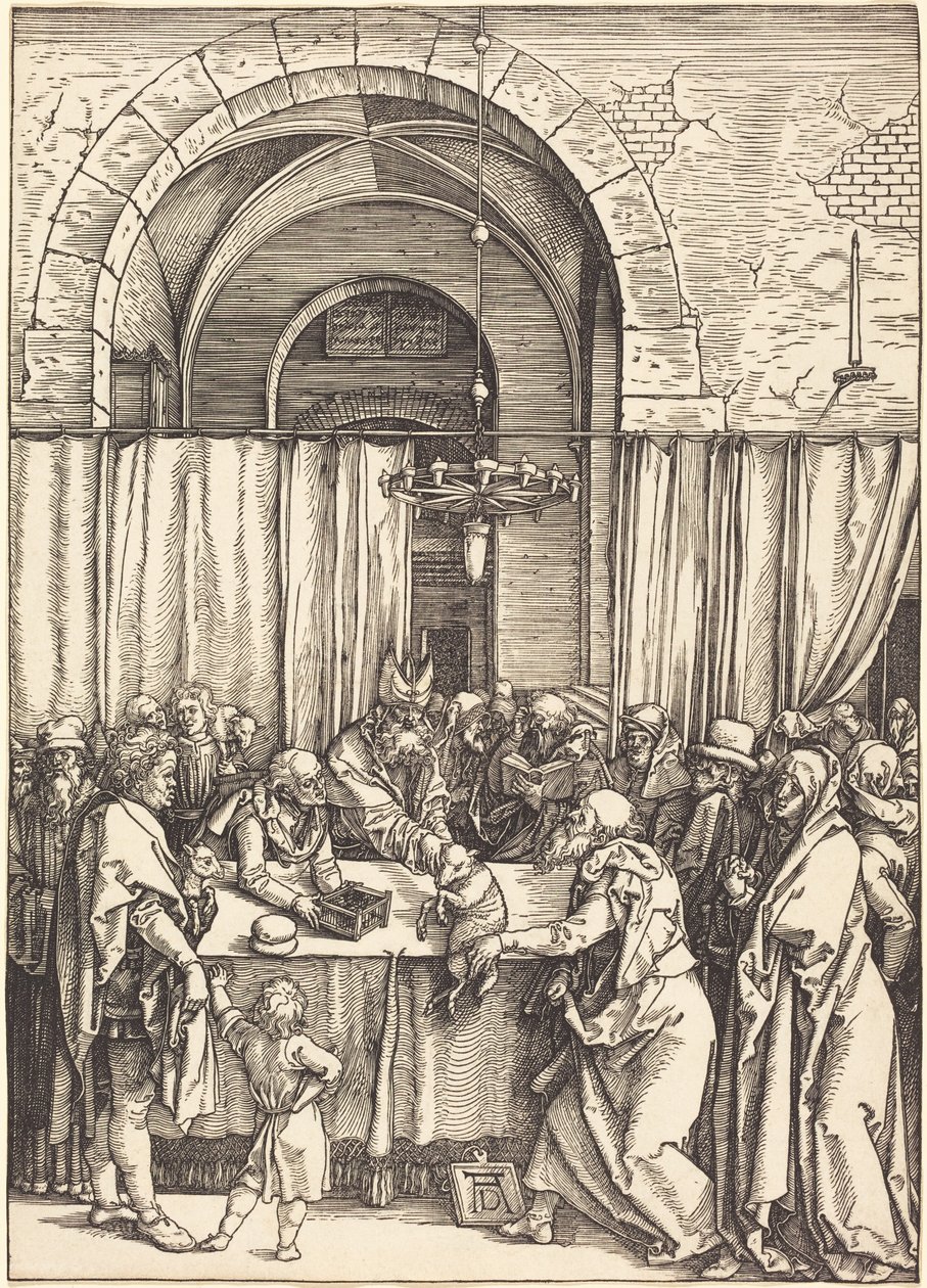 Joakims offer avvist av Albrecht Dürer