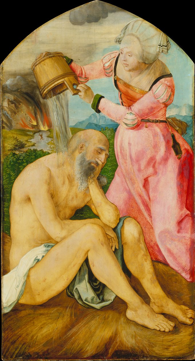 Job på møkkhaugen av Albrecht Dürer