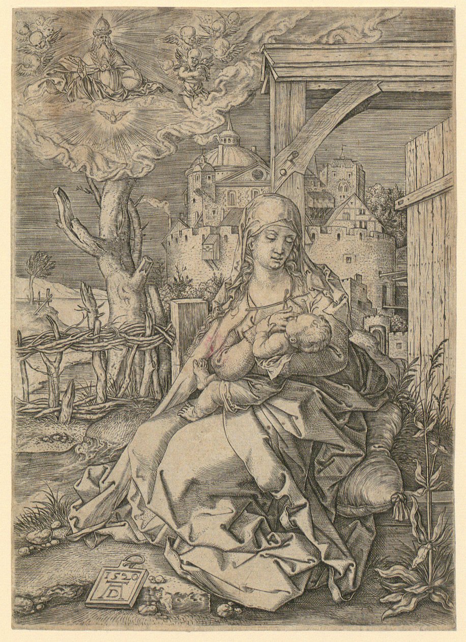 Jomfru med barn av Albrecht Dürer