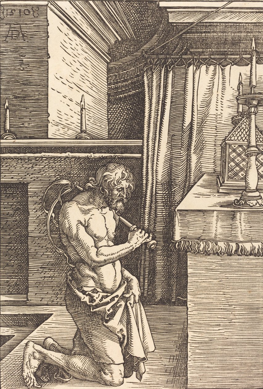 Kong David gjør bot, 1510. av Albrecht Dürer