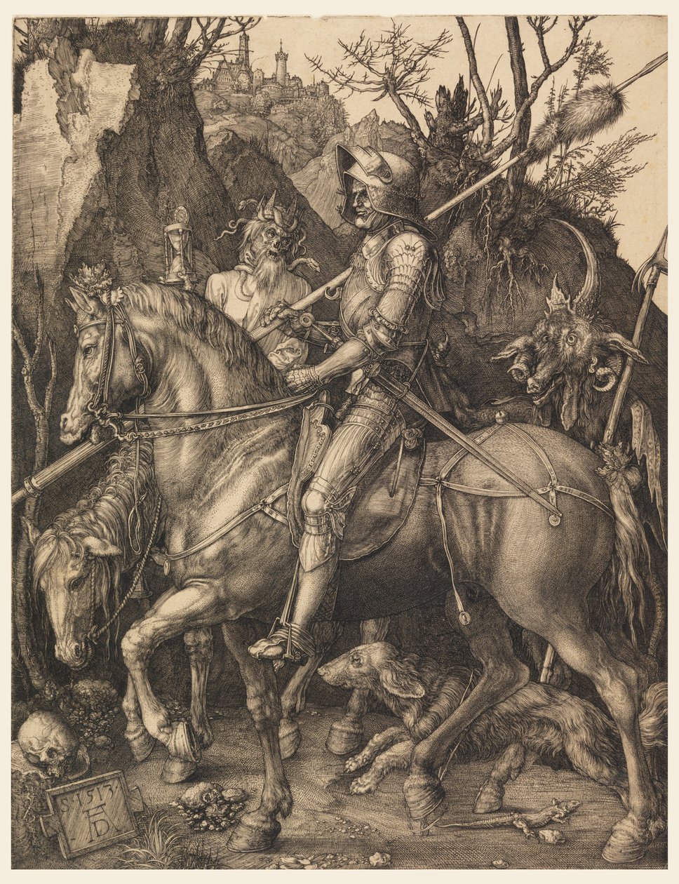 Ridder, Døden og Djevelen av Albrecht Dürer