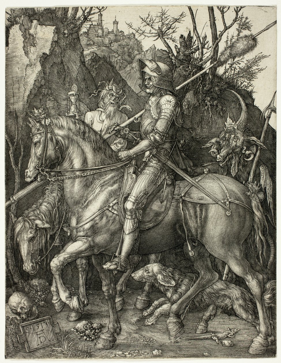 Ridder, Døden og Djevelen av Albrecht Dürer