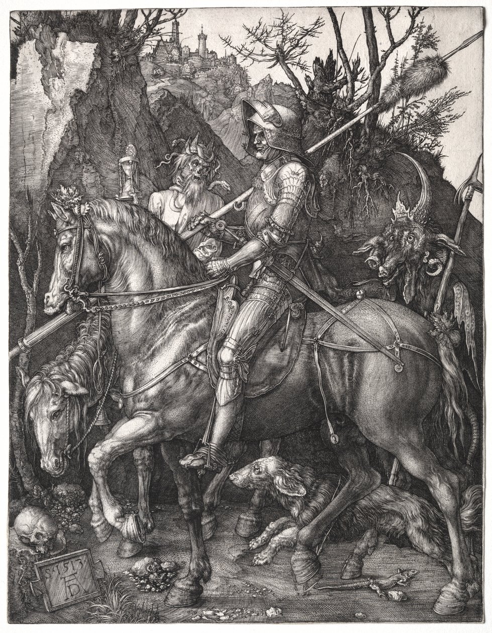 Ridder, Døden og Djevelen av Albrecht Dürer