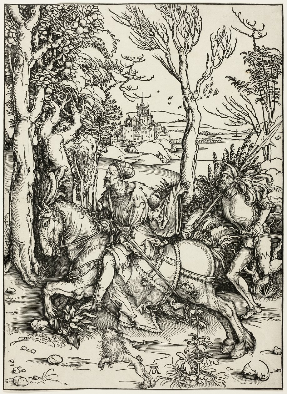 Ridder og Landsknecht av Albrecht Dürer