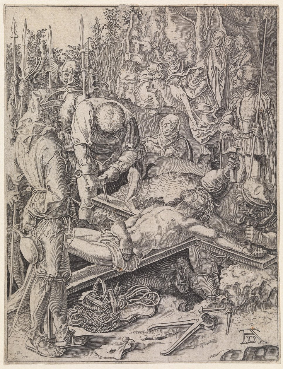 Kristi korsfestelse av Albrecht Dürer