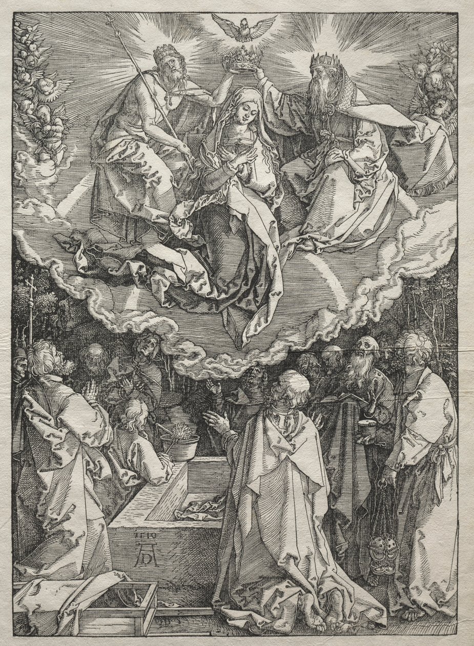 Jomfruens liv: Jomfruens himmelfart, 1504-1505. av Albrecht Dürer