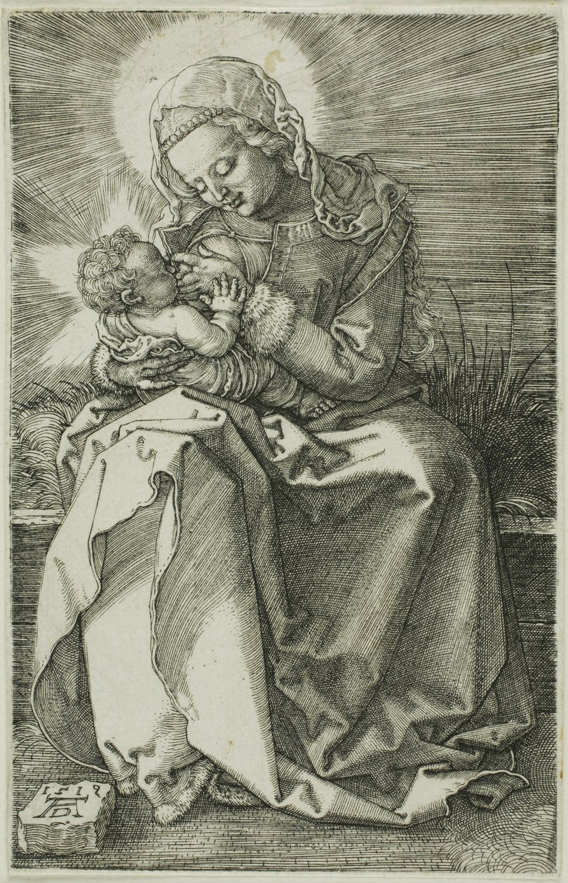 Madonna sykepleie av Albrecht Dürer