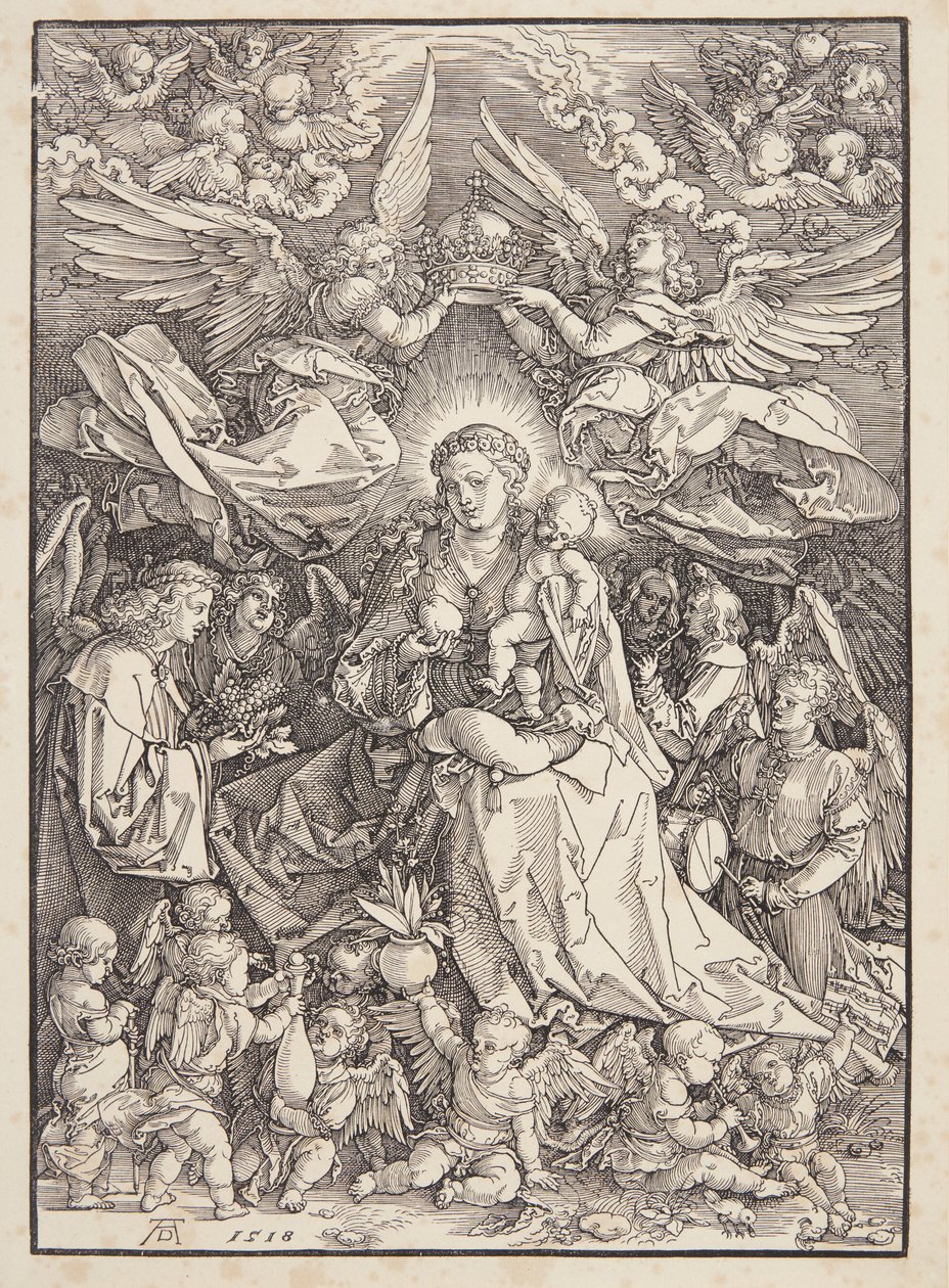 Madonna Queen of Angels av Albrecht Dürer