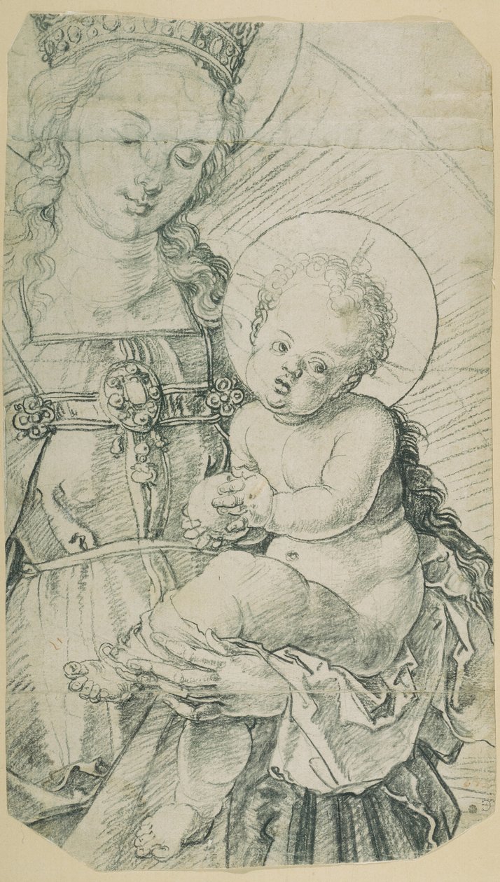 Madonna og barn, 1514 av Albrecht Dürer