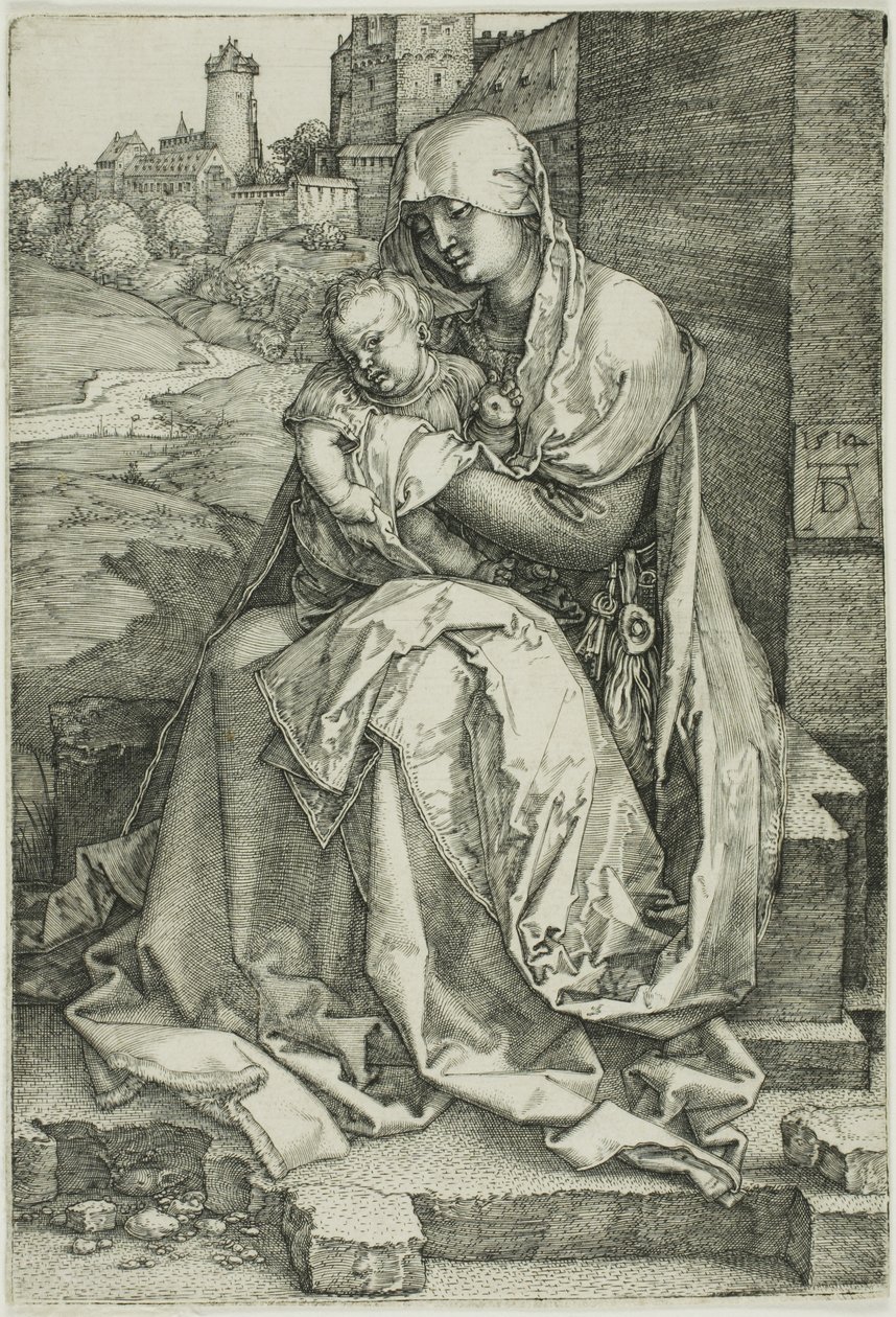 Madonna ved veggen av Albrecht Dürer
