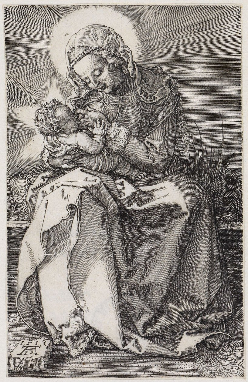 Den ammende Madonna av Albrecht Dürer