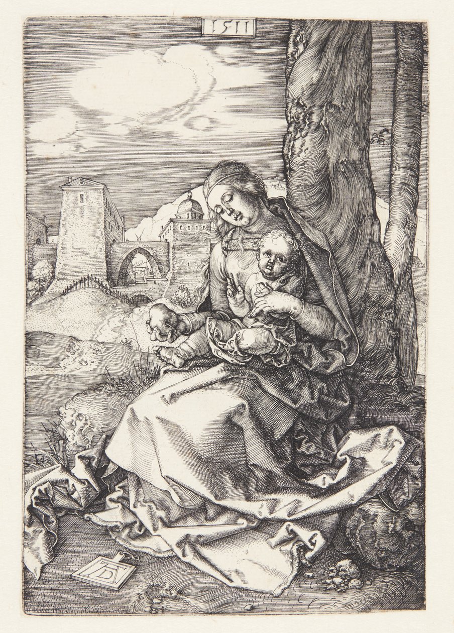 Madonna med pæra av Albrecht Dürer