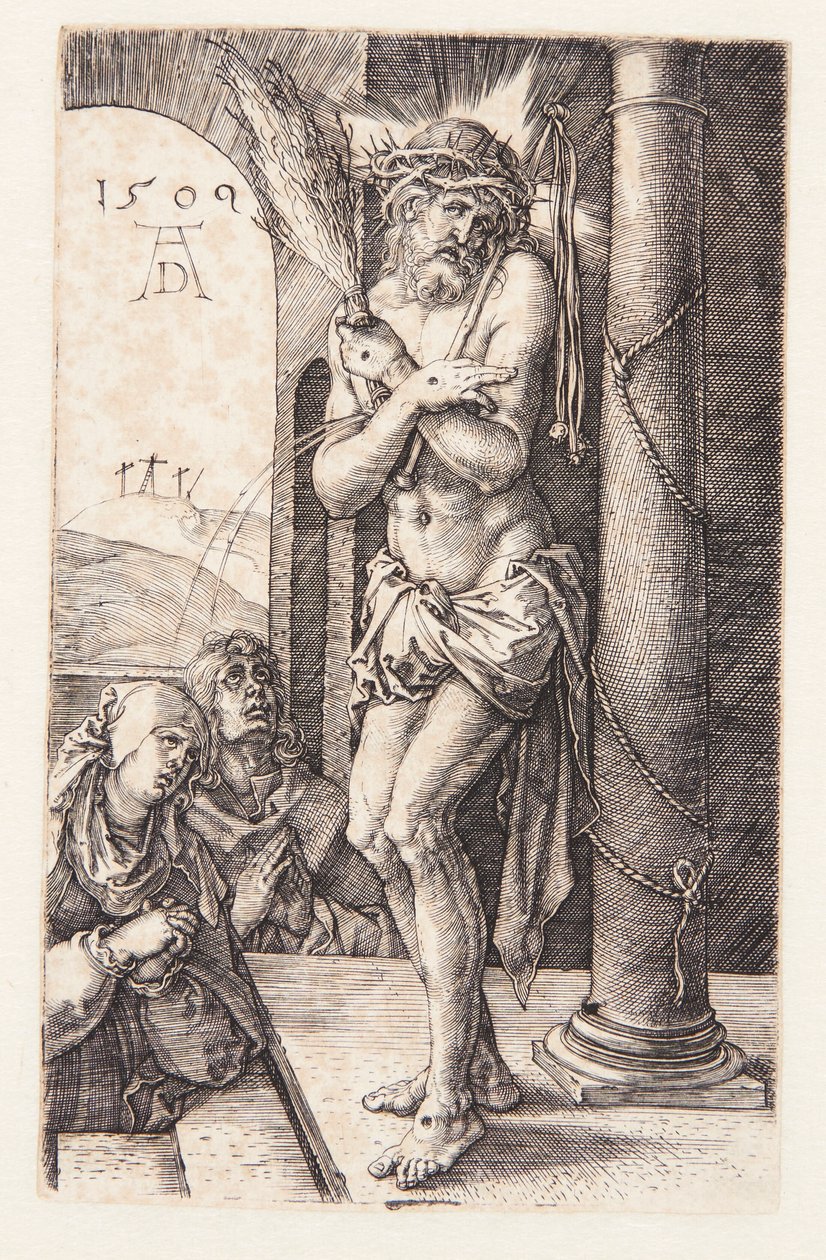 Smertensmannen ved søylen av Albrecht Dürer