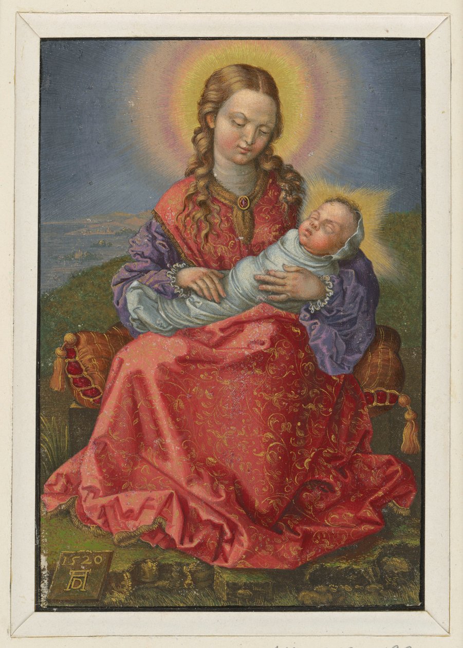 Maria med det svøpte barnet av Albrecht Dürer