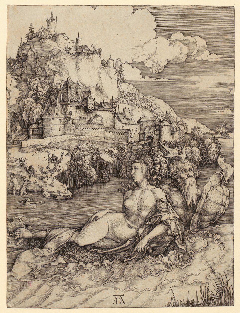 Maria med apen av Albrecht Dürer