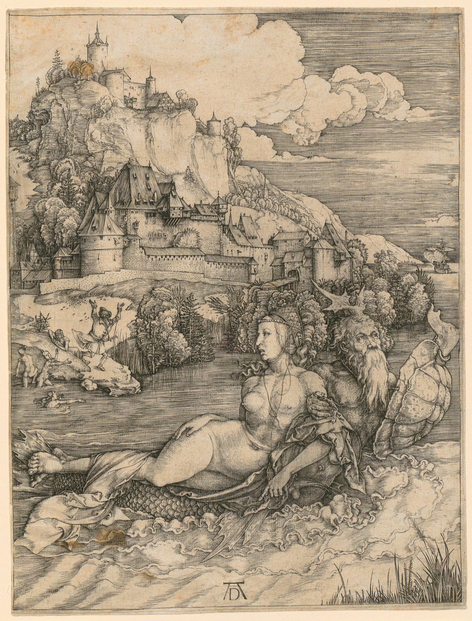 Sjøuhyre av Albrecht Dürer