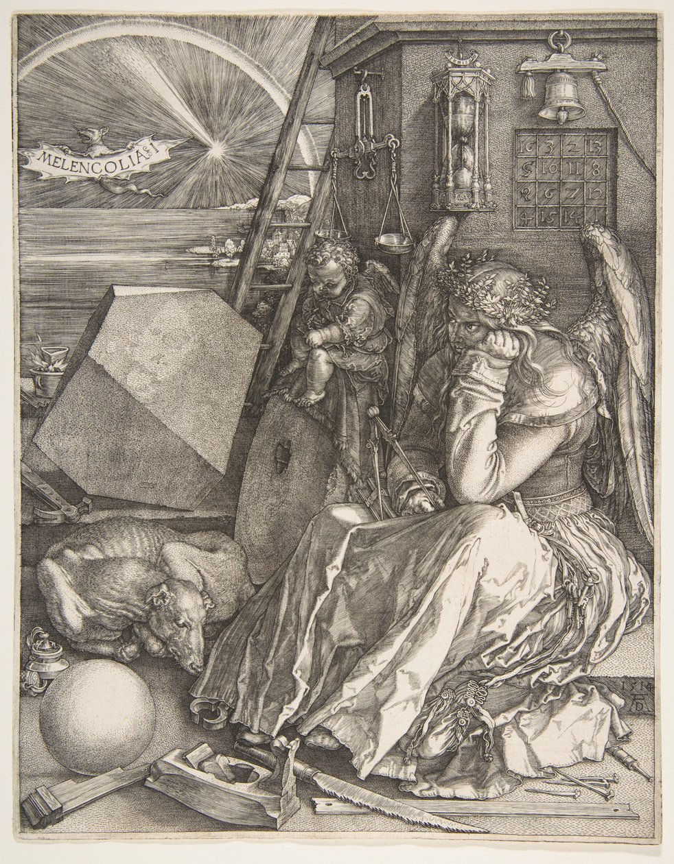 Melencolia I av Albrecht Dürer