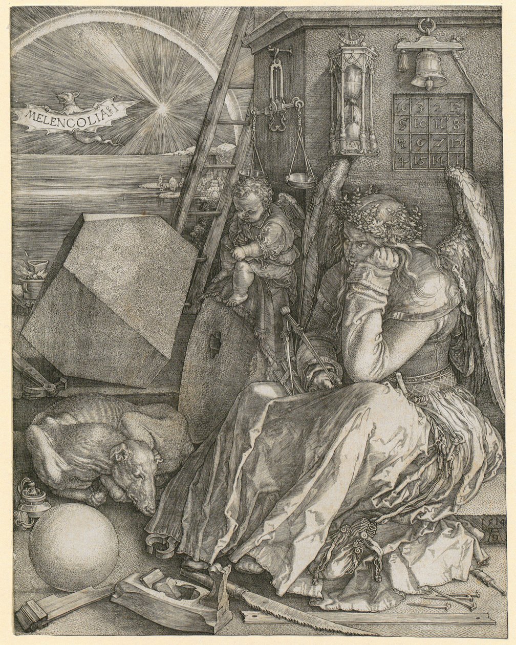Melencolia I av Albrecht Dürer