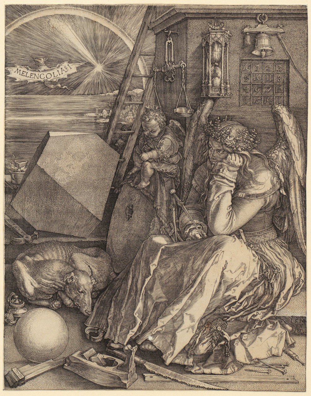 Melencolia I av Albrecht Dürer