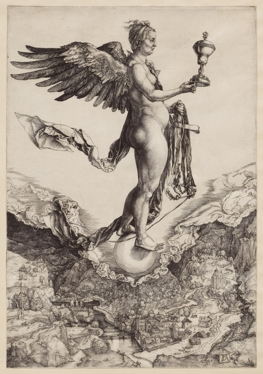 Nemesis (Den store lykken) av Albrecht Dürer