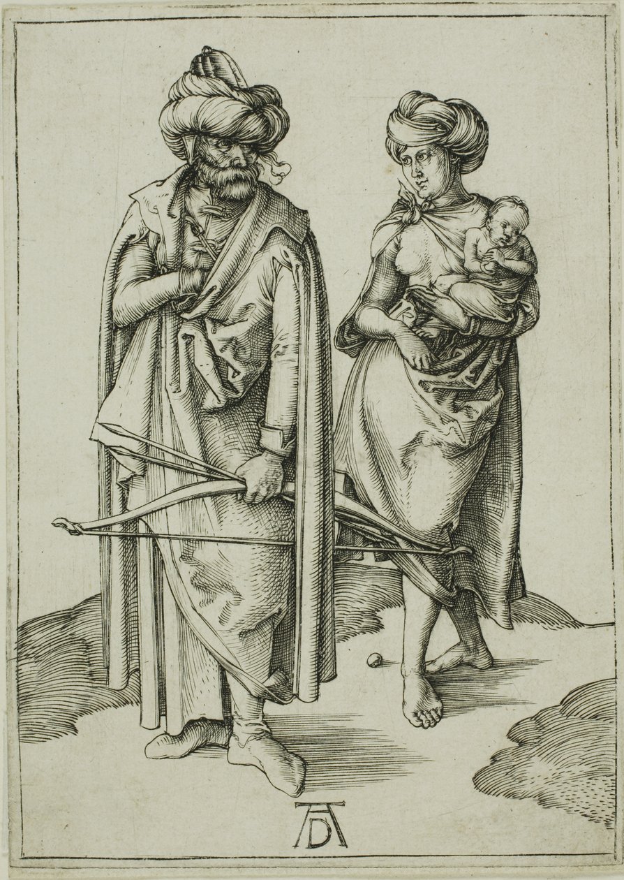 Orientalsk familie av Albrecht Dürer