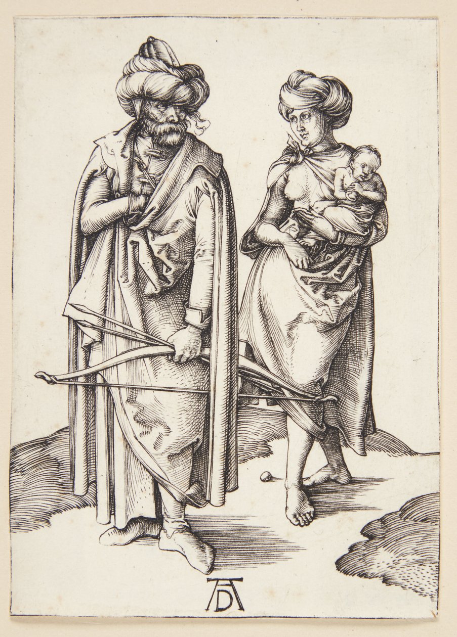 Orientalsk familie av Albrecht Dürer