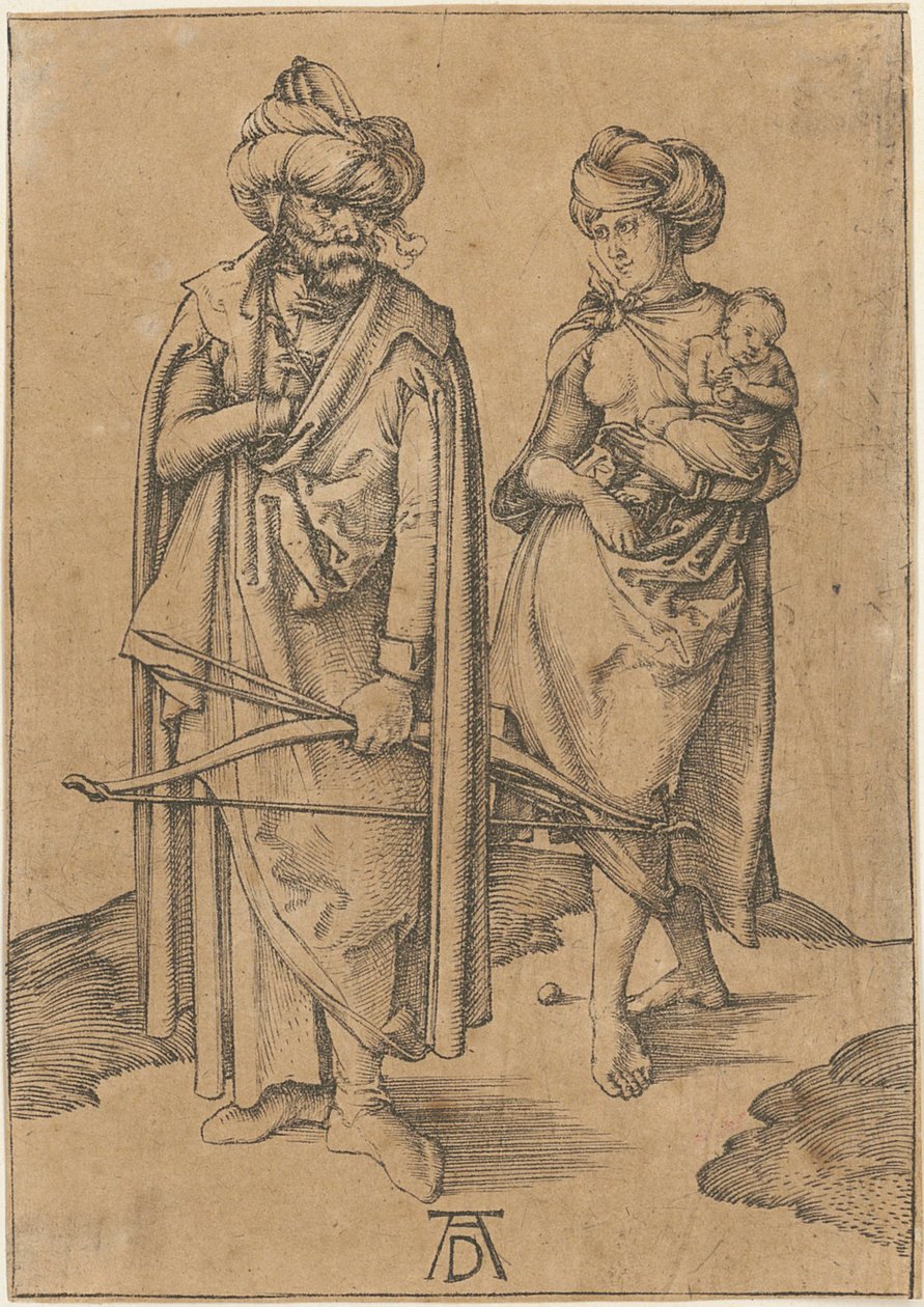 Orientaler og hans kone av Albrecht Dürer